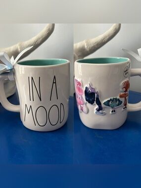 Rae Dunn Disney Pixar Inside Out Embarassed Ennui Envy Anxiety In A Mood Mug